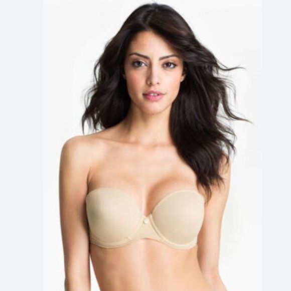 Chantelle Other - Chantelle SENSUA Beige Nude 3065 Convertible Strapless Bra 34B